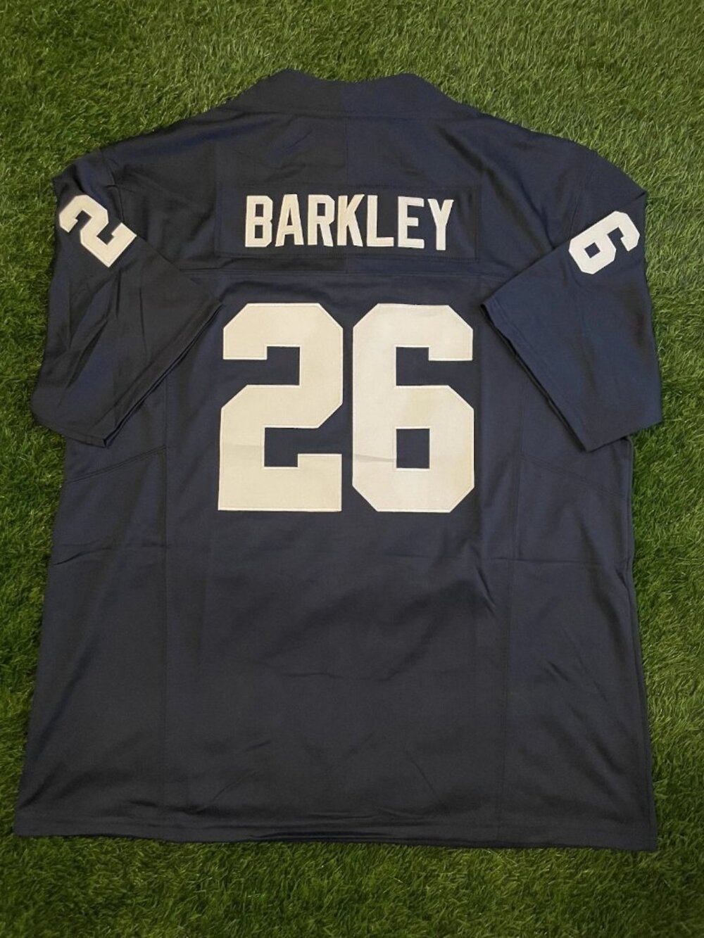 Barkley Vapor Navy Blue Stitched Jersey